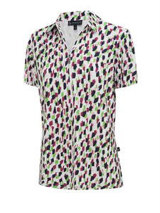 Birdee short sleeve polo in lollipop