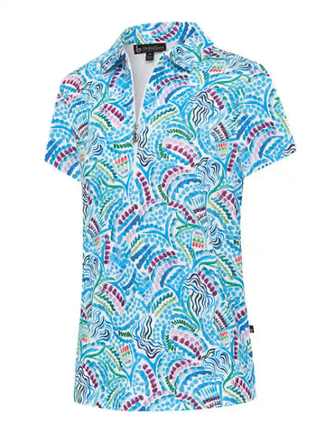 Birdee Sport Short Sleeve Top in Fresco