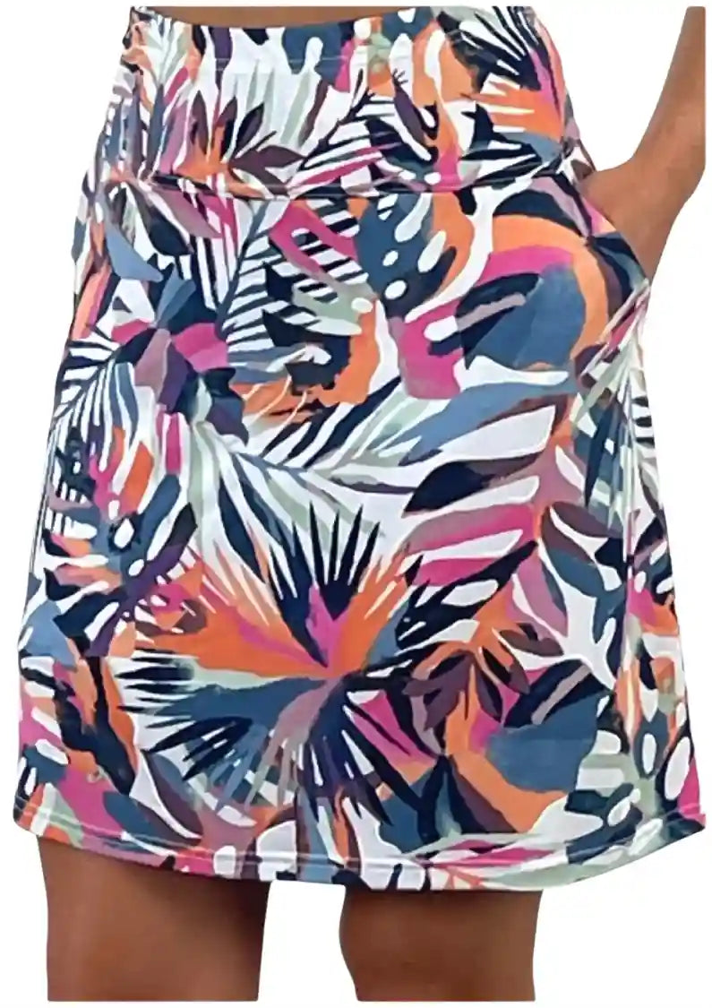 Corsican New Jersey Skort in Naples - with Plus+ Sizes