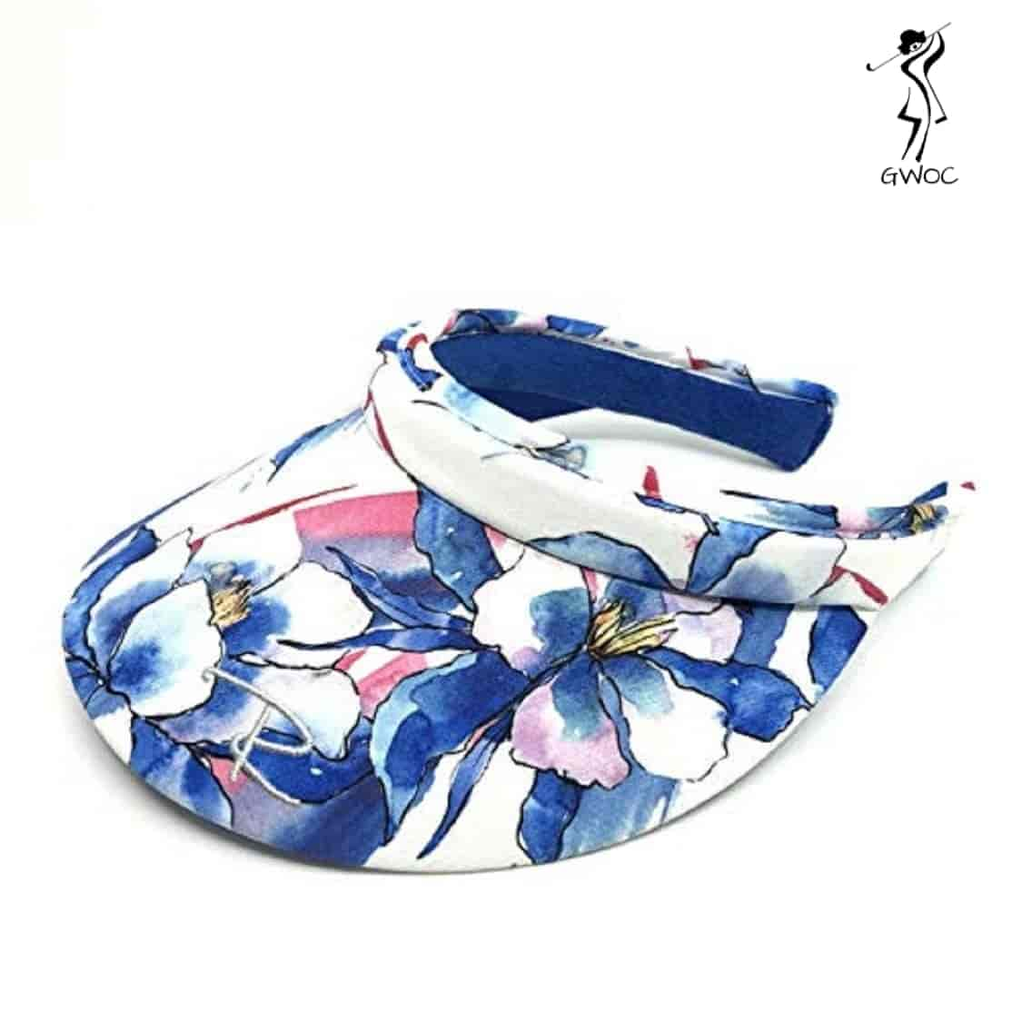 Radicool Blue Floral visor